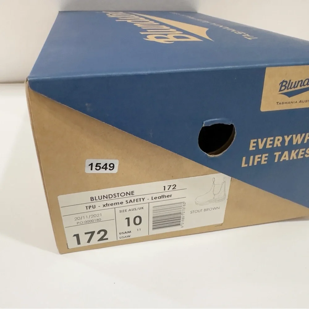 Blundstone 172 Men’s Safety Toe Boots - Picture 10 of 11